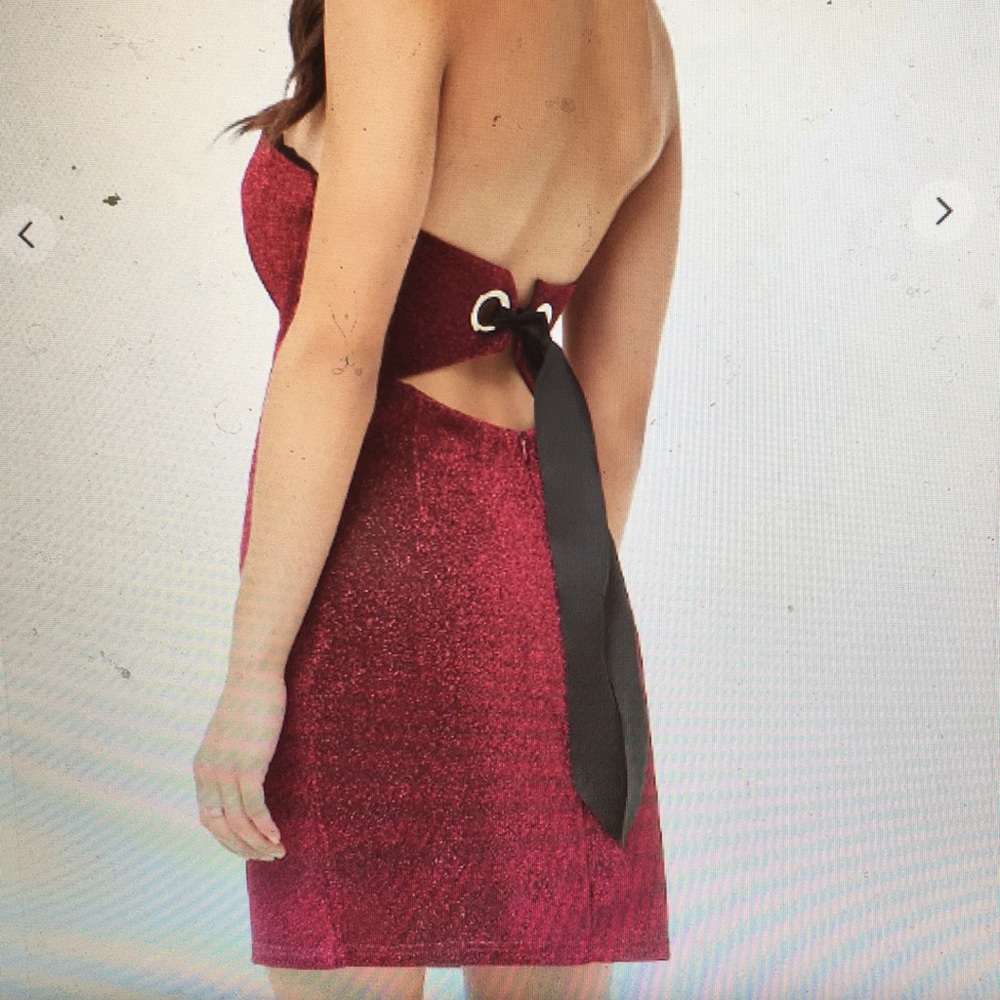 NWT forever 21 strapless dress
